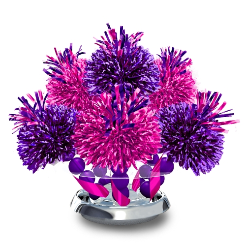 Metallic Hot Pink And Metallic Purple